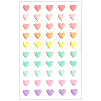 Sweet Hunni Designs Glossies Mini Hearts - Cotton Candy