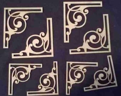 Tando Greyboard Corner Flourishes