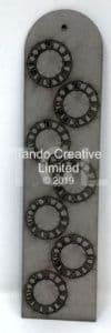 Tando Greyboard - Minis Tags - Clocks