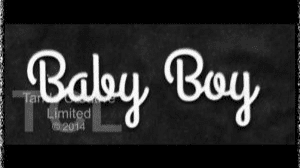 Tando Greyboard Word - Baby Boy