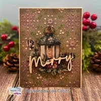 Text{ures} by Lou Collins 12x12 Paper - Winter in Bloom