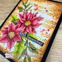 Text{ures} by Lou Collins 5x7 Paper - Winter in Bloom Music Sheets