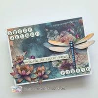 Text{ures} by Lou Collins 6x8 Paper - Dragonfly Dreams