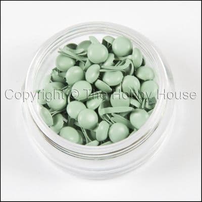 The Hobby House Mini Round Brads - Duck Egg Blue - HHMB006