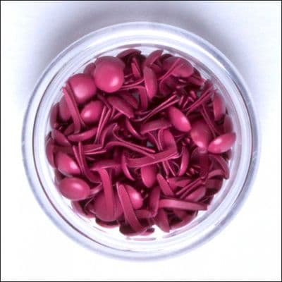 The Hobby House Mini Round Brads – Raspberry - HHMB033