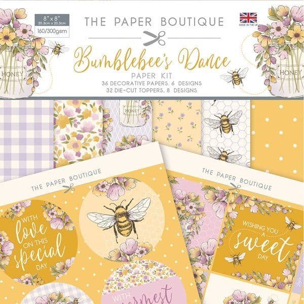 The Paper Boutique 8x8 Collection Pack - Bumblebee s Dance