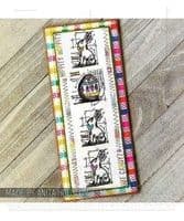 Tim Holtz Cling Mount Stamp Set - Mini Blueprints #2 - CMS146
