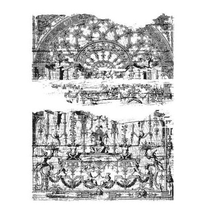 Tim Holtz Cling Mount Stamp Set - Renaissance - CMS415