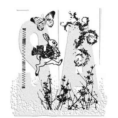 Tim Holtz Cling Mount Stamp Set - Spring Sprung - CMS084