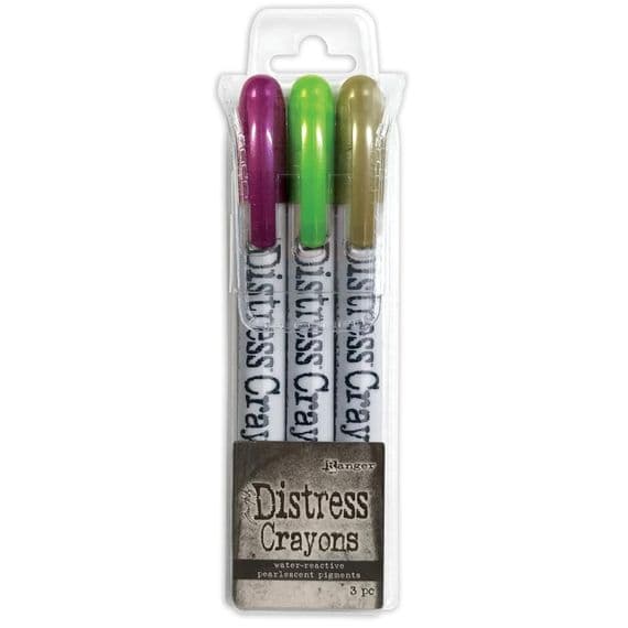 Tim Holtz - Distress Crayons Pearl - Halloween Set #4
