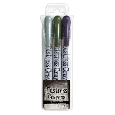 Tim Holtz - Distress Crayons Pearl - Halloween Set #6