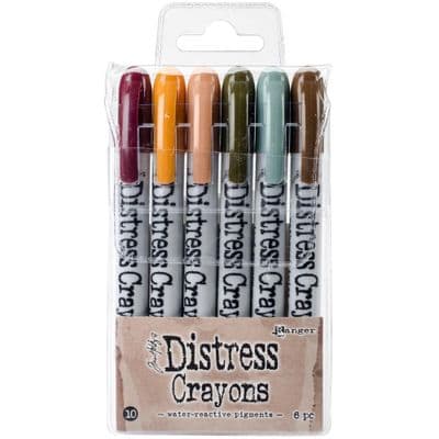 Tim Holtz - Distress Crayons - Set 10