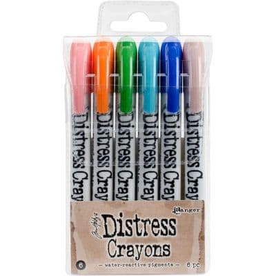 Tim Holtz - Distress Crayons - Set 6