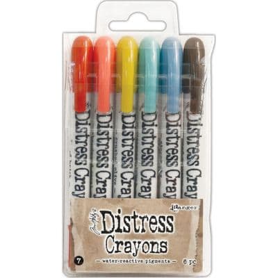 Tim Holtz - Distress Crayons - Set 7 