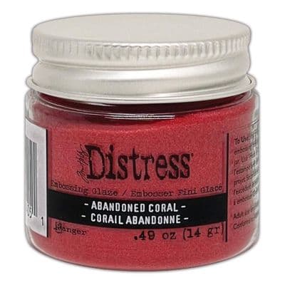 Tim Holtz® Distress Embossing Glaze - Abandoned Coral