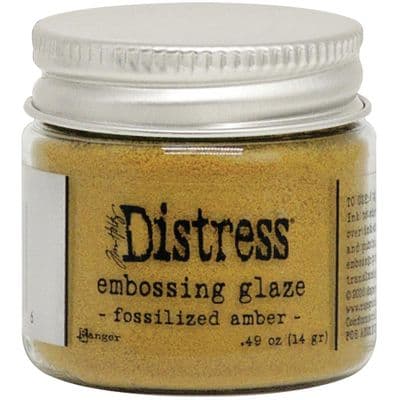 Tim Holtz® Distress Embossing Glaze - Fossilized Amber