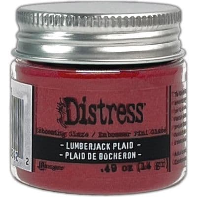 Tim Holtz® Distress Embossing Glaze - Lumberjack Plaid