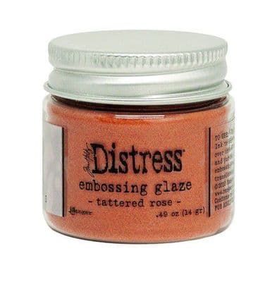 Tim Holtz® Distress Embossing Glaze - Tattered Rose 
