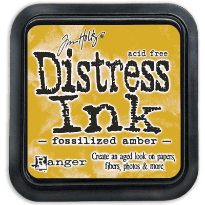 Tim Holtz Distress Ink Pad - Fossilized Amber