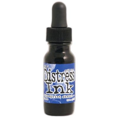 Tim Holtz Distress Ink Re-Inker - Blueprint Sketch