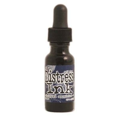 Tim Holtz Distress Ink Re-Inker - Chipped Sapphire