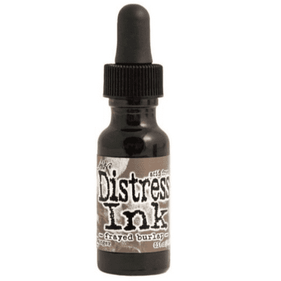 Tim Holtz Distress Ink Re-Inker - Frayed Burlap