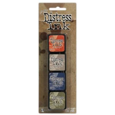 Tim Holtz Distress Mini Ink Pads - Kit 5