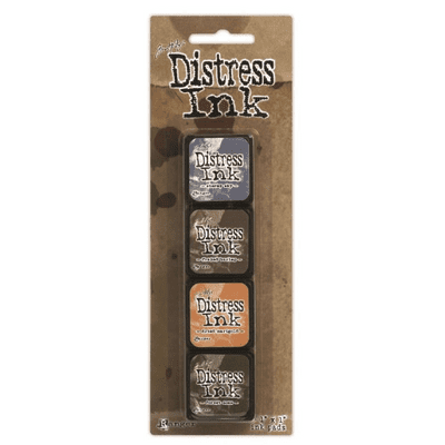 Tim Holtz Distress Mini Ink Pads - Kit 9
