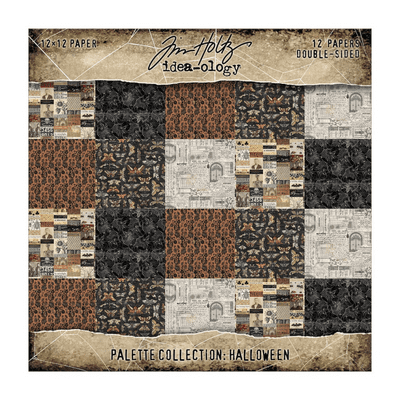 Tim Holtz® Idea-Ology™ - 12x12 Paper Palette Collection - Halloween