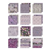 Tim Holtz® Idea-Ology™ - 12x12 Paper Palette Collection - Purple