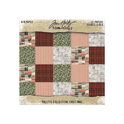 Tim Holtz® Idea-Ology™ - 8x8 Paper Palette Collection - Christmas