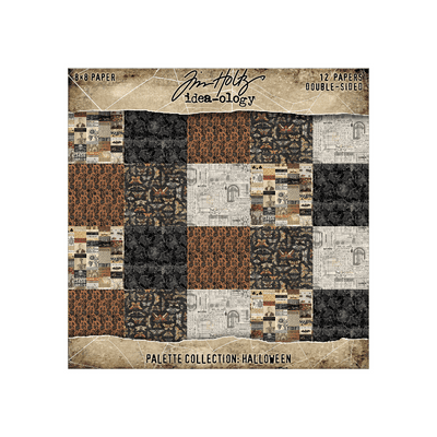 Tim Holtz® Idea-Ology™ - 8x8 Paper Palette Collection - Halloween