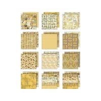 Tim Holtz® Idea-Ology™ - 8x8 Paper Palette Collection - Yellow
