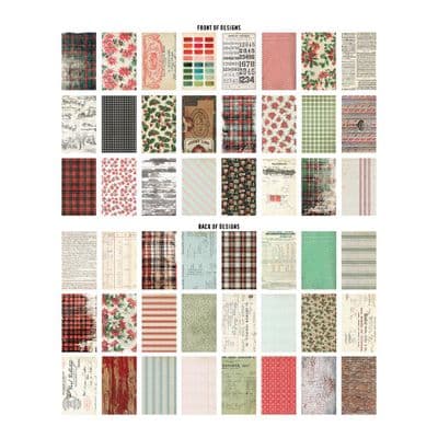 Tim Holtz® Idea-Ology™ - Backdrops Volume, Christmas 2025