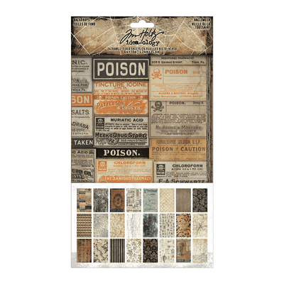 Tim Holtz® Idea-Ology™ - Backdrops Volume, Halloween 2025