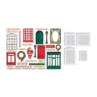 Tim Holtz® Idea-Ology™ - Baseboards + Transparencies, Christmas 2024