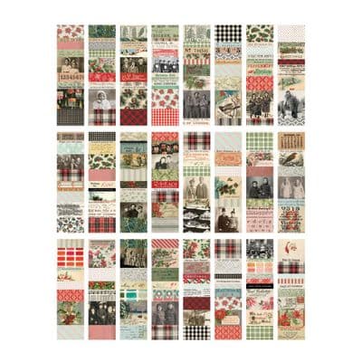 Tim Holtz® Idea-ology™ - Collage Strips Large, Christmas