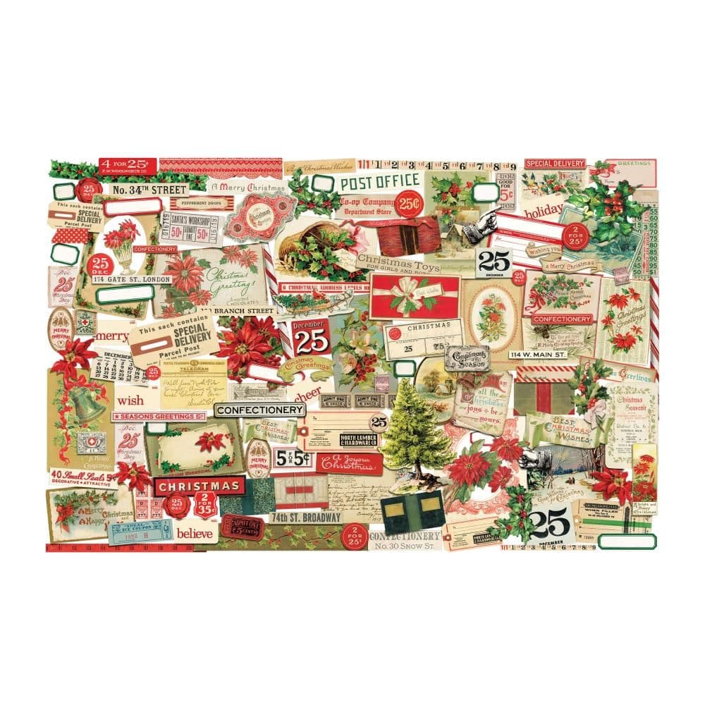 Tim Holtz Idea-ology - Ephemera Pack - Christmas 2024