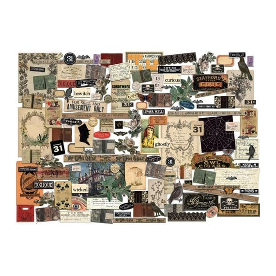 Tim Holtz® Idea-Ology™ - Ephemera Pack, Halloween 2025