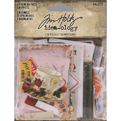 Tim Holtz® Idea-Ology™ - Ephemera Pack - Snippets, Palette