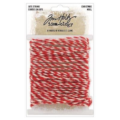 Tim Holtz® Idea-Ology™ - Jute String, Christmas