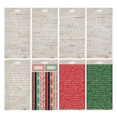 Tim Holtz® Idea-Ology™ - Sticker Book, Christmas 2024