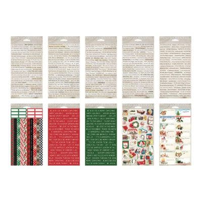 Tim Holtz® Idea-Ology™ - Sticker Book, Christmas 2025