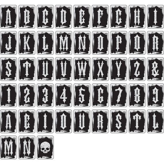 Tim Holtz® Idea-Ology™ - Transparent Tiles, Halloween