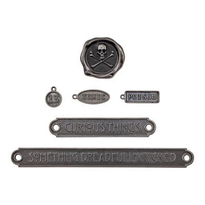 Tim Holtz® Idea-Ology™ - Word Plaques + Tags - Halloween