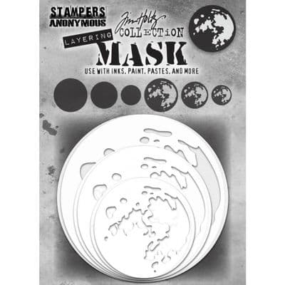 Tim Holtz Layering Mask - Moon