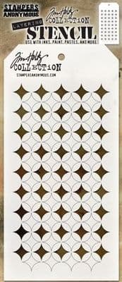Tim Holtz Layering Stencil - Shifter Burst - THS120