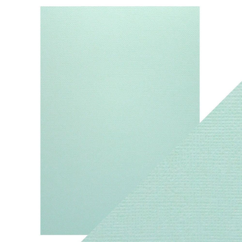 Tonic Craft Perfect - Classic Weave Textured Card A4 - Arctic Blue