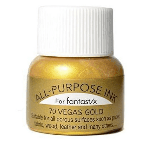 Tsukineko All-Purpose Ink - Vegas Gold