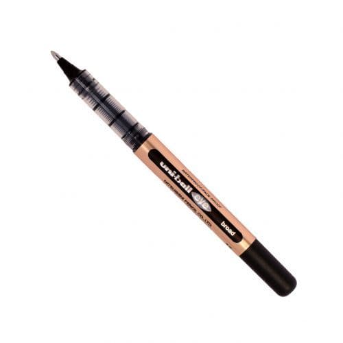 Uni-ball Eye Micro UB150 Rollerball - Penna A Sfera Con Inchiostro Nero, Confezione Da 2, Colore: Nero - 2